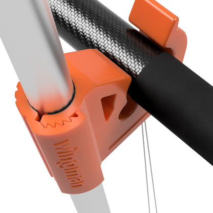 Wing Keeper Rod Replica Spooligan Fishing - Wingman - Leg Mounted Rod Cup with Rig Holder